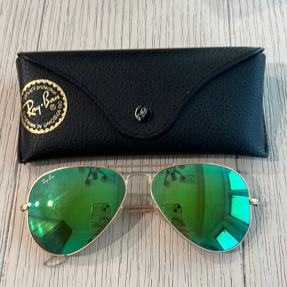 Aviator flash lenses Ray Ban